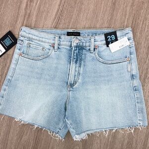 Silver Jeans Women's Faded Blue Jean Shorts